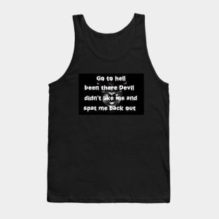 Go to Hell Tank Top